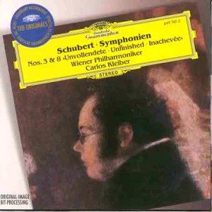 Glen Innes, NSW, Schubert - Symphonies 3 & 8 "Unfinished", Music, CD, Universal Music, Feb97, DG, Carlos Kleiber, Wiener Philharmoniker, Classical Music