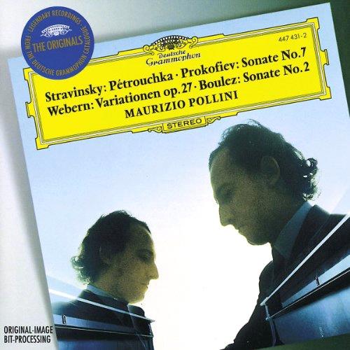 Glen Innes, NSW, Stravinsky - Three Dances From Petruschka/Prokofiev: Piano Sonata 7/Webern: Piano Variations/Boulez: Piano Sonata 2, Music, CD, Universal Music, Apr95, DG, Maurizio Pollini, Classical Music