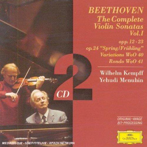 Glen Innes, NSW, Beethoven: The Complete VIolin Sonatas Vol.I, Music, CD, Universal Music, May99, DEUTSCHE GRAMMOPHON (IMP), Yehudi Menuhin, Wilhelm Kempff, Classical Music