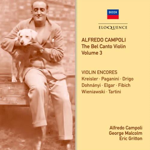 Glen Innes, NSW, Alfredo Campoli: The Bel Canto Violin, Music, CD, Universal Music, Jan18, ELOQUENCE / DECCA, Alfredo Campoli, Classical Music