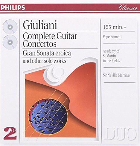 Glen Innes, NSW, Giuliani: Complete Guitar Concertos, Music, CD, Universal Music, Nov96, PHILIPS                                           , Pepe Romero, Academy Of St. Martin In The Fields, Neville Marriner, Classical Music