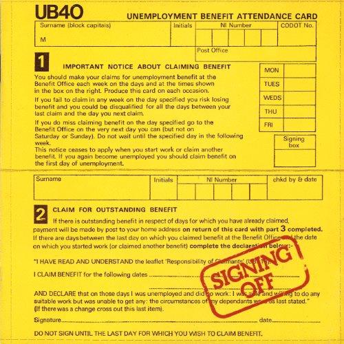 Glen Innes, NSW, Signing Off, Music, CD, Universal Music, Sep93, EMI INDENT , Ub40, Rock