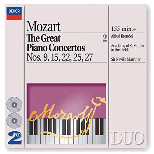 Glen Innes, NSW, Mozart - The Great Piano Concertos Nos. 9, 15, 22, 25 & 27, Music, CD, Universal Music, Nov94, PHILIPS CLASSICS - IMPORTS, Alfred Brendel, Academy Of St. Martin In The Fields, Neville Marriner, Classical Music