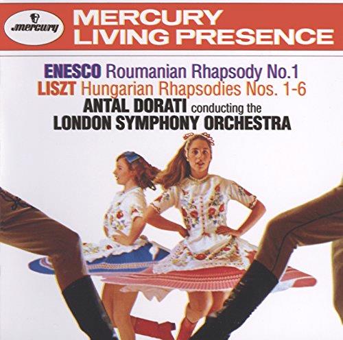 Glen Innes, NSW, Enesco: Roumanian Rhapsody No.1 / Liszt: Hungarian Rhapsodies Nos.1-6, Music, CD, Universal Music, May91, MERCURY LIVING PRESENCE                           , London Symphony Orchestra, Classical Music