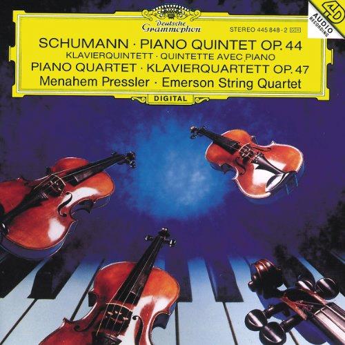 Glen Innes, NSW, Schumann: Piano Quintet, Op.22; Piano Quartet, Op. 47, Music, CD, Universal Music, Nov95, DEUTSCHE GRAMMOPHON (IMP), Emerson String Quartet, Menahem Pressler, Classical Music