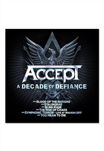 Glen Innes, NSW, A Decade Of Defiance, Music, CD, Universal Music, Nov23, NUCLEAR BLAST, Accept, Rock