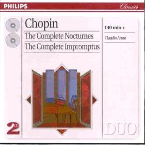 Glen Innes, NSW, Chopin - The Complete Nocturnes/The Complete Impromptus, Music, CD, Universal Music, Sep97, PHILIPS CLASSICS - IMPORTS, Claudio Arrau, Classical Music