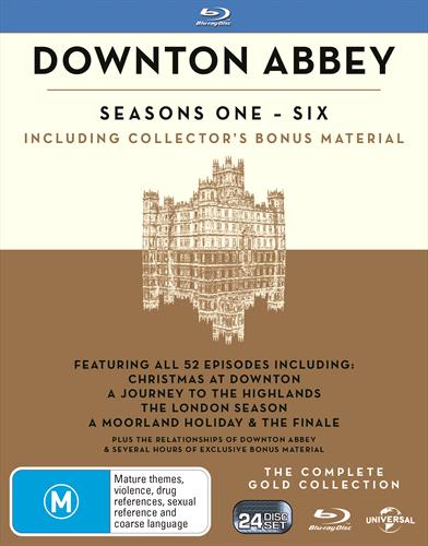 Glen Innes NSW, Downton Abbey, TV, Drama, Blu Ray