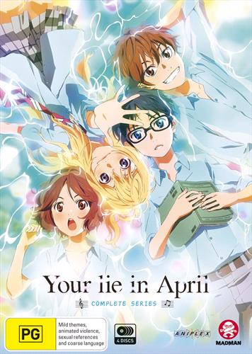 Glen Innes NSW,Your Lie In April,TV,Drama,DVD