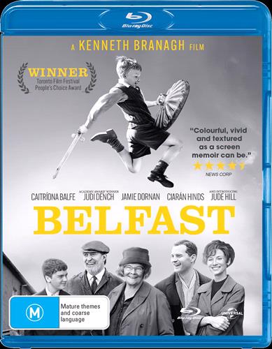 Glen Innes NSW, Belfast, Movie, Drama, Blu Ray