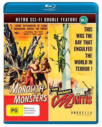 Glen Innes NSW,Monolith Monsters, The / Deadly Mantis, The,Movie,Horror/Sci-Fi,Blu Ray