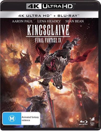 Glen Innes NSW, Kingsglaive - Final Fantasy XV, Movie, Action/Adventure, Blu Ray