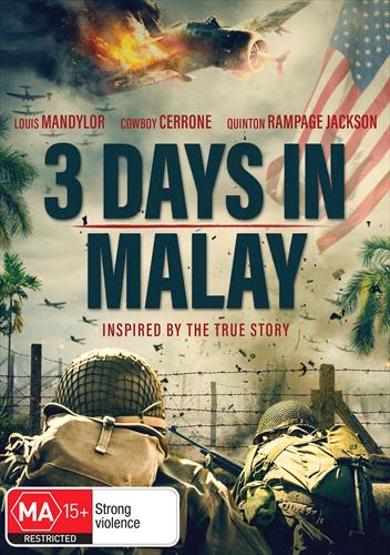 Glen Innes NSW,3 Days in Malay,Movie,War,DVD