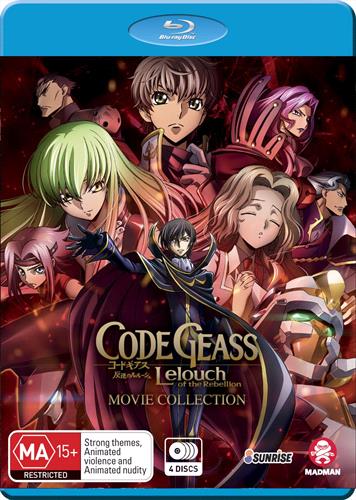 Glen Innes NSW,Code Geass - Lelouch Of The Rebellion,Movie,Action/Adventure,Blu Ray