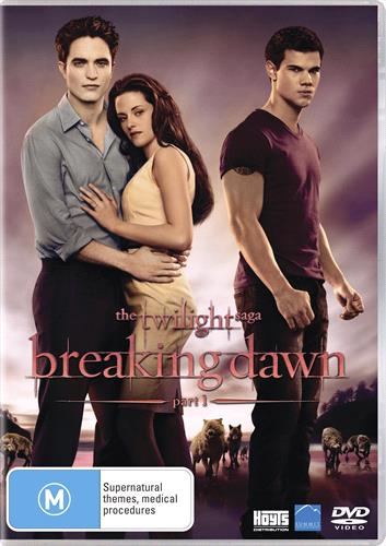 Glen Innes NSW, Twilight Saga, The - Breaking Dawn, Movie, Drama, DVD