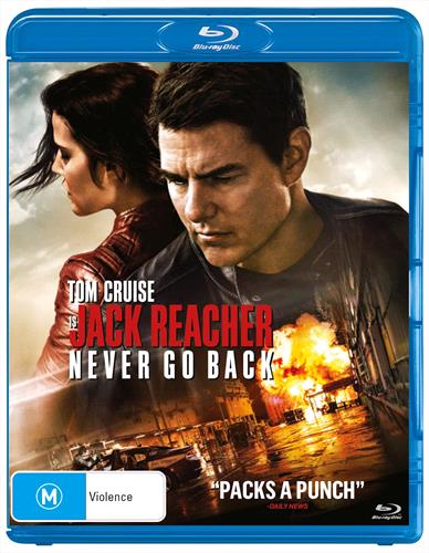 Glen Innes NSW, Jack Reacher - Never Go Back, Movie, Drama, Blu Ray