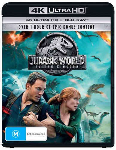 Glen Innes NSW, Jurassic World - Fallen Kingdom, Movie, Action/Adventure, Blu Ray