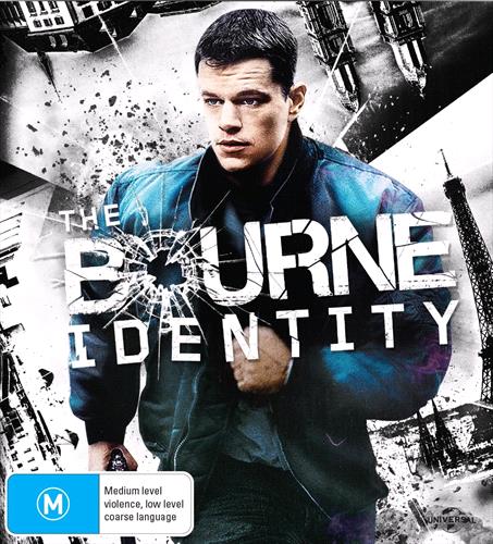 Glen Innes NSW, Bourne Identity, The, Movie, Action/Adventure, Blu Ray