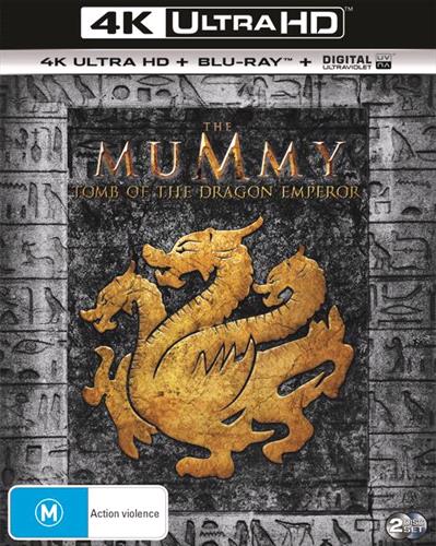 Glen Innes NSW, Mummy, The - Tomb Of The Dragon Emperor, Movie, Action/Adventure, Blu Ray