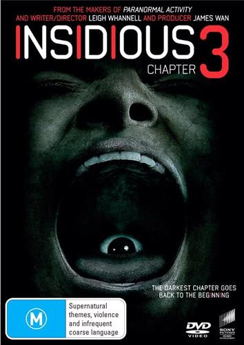 Glen Innes NSW, Insidious, Movie, Horror/Sci-Fi, DVD