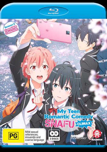 Glen Innes NSW,My Teen Romantic Comedy Snafu Climax,TV,Comedy,Blu Ray