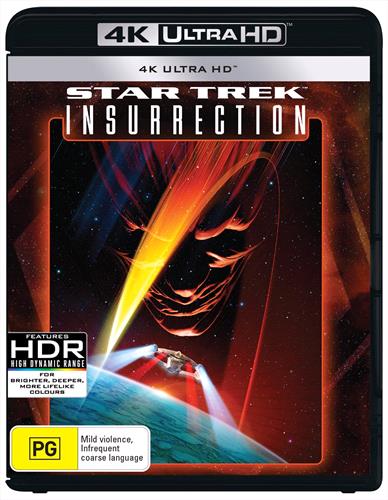 Glen Innes NSW, Star Trek IX - Insurrection, Movie, Horror/Sci-Fi, Blu Ray