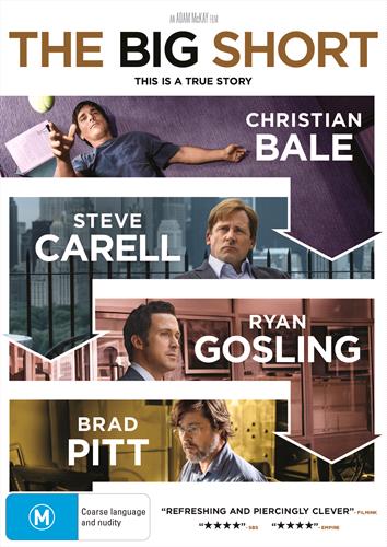 Glen Innes NSW, Big Short, The, Movie, Drama, DVD