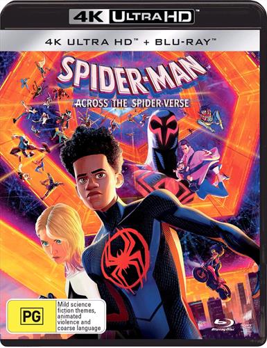 Glen Innes NSW, Spider-Man - Into The Spider-Verse / Spider-Man - Across The Spider-Verse, Movie, Action/Adventure, Blu Ray