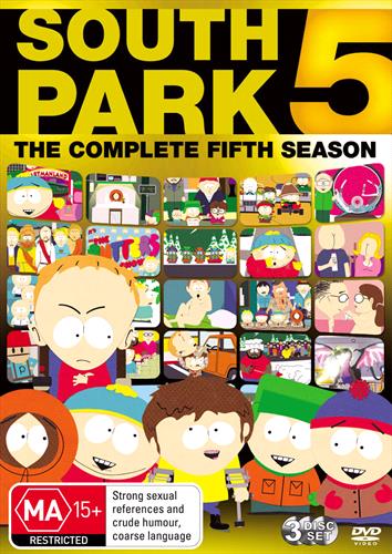 Glen Innes NSW, South Park, TV, Comedy, DVD