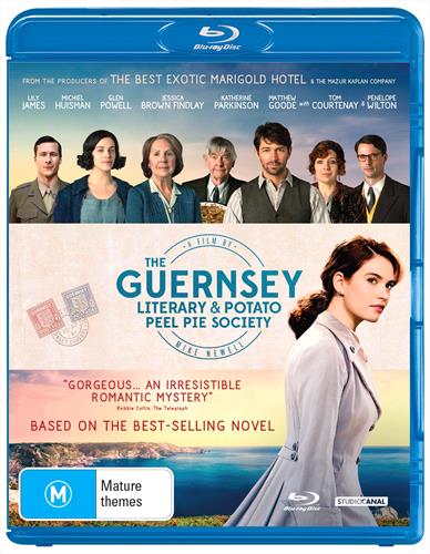 Glen Innes NSW, Guernsey Literary And Potato Peel Society, The, Movie, Drama, Blu Ray