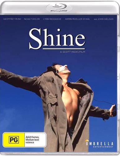 Glen Innes NSW, Shine, Movie, Drama, Blu Ray