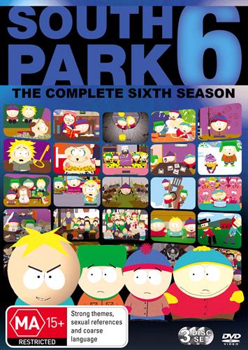 Glen Innes NSW, South Park, TV, Comedy, DVD