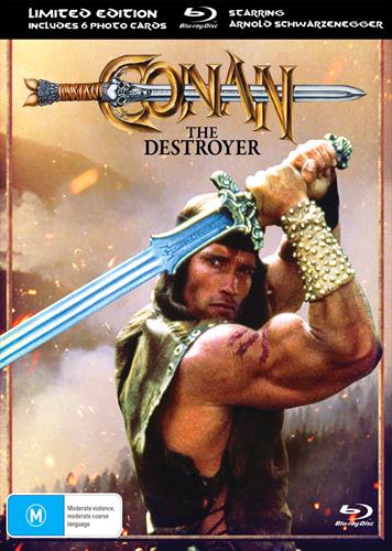 Glen Innes NSW, Conan The Destroyer, Movie, Horror/Sci-Fi, Blu Ray