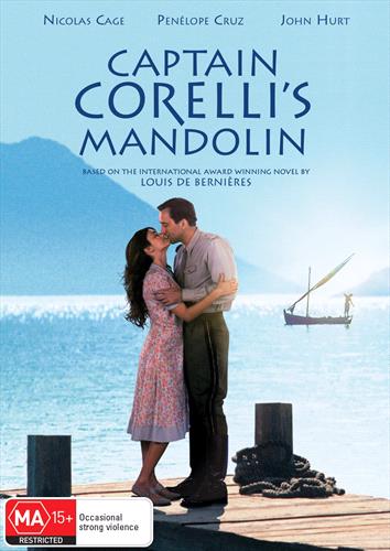 Glen Innes NSW, Captain Corelli's Mandolin, Movie, Drama, DVD