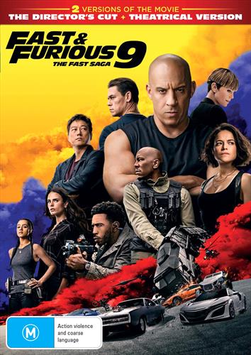 Glen Innes NSW, Fast & Furious 9 - Fast Saga, The, Movie, Action/Adventure, DVD