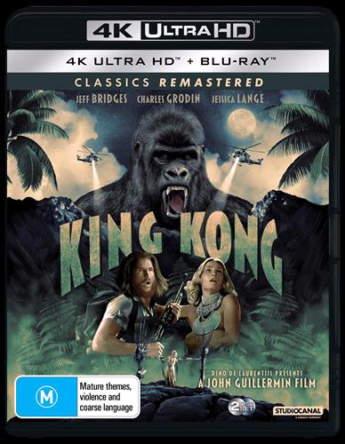 Glen Innes NSW, King Kong, Movie, Action/Adventure, Blu Ray