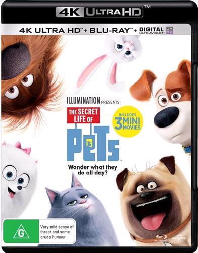 Glen Innes NSW, Secret Life Of Pets, The, Movie, Comedy, Blu Ray