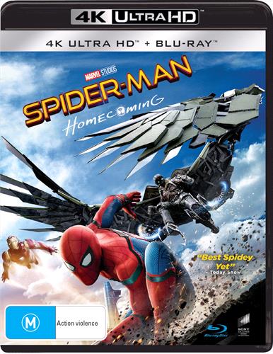 Glen Innes NSW, Spider-Man - Homecoming, Movie, Action/Adventure, Blu Ray