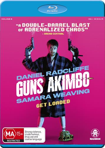 Glen Innes NSW,Guns Akimbo,Movie,Action/Adventure,Blu Ray