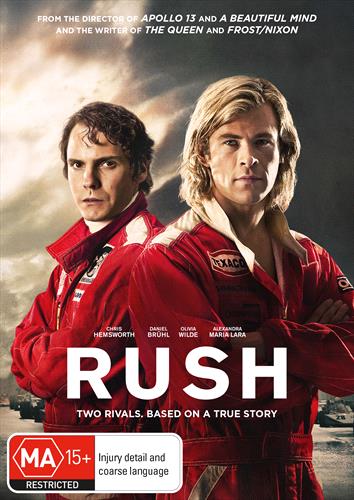 Glen Innes NSW, Rush, Movie, Action/Adventure, DVD