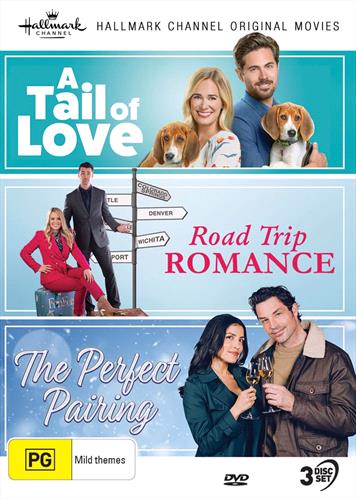 Glen Innes NSW,Hallmark - Tail Of Love, A / Road Trip Romance / Perfect Pairing, The,Movie,Drama,DVD