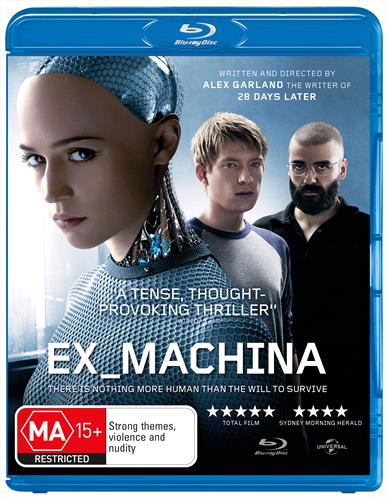 Glen Innes NSW, Ex Machina, Movie, Thriller, Blu Ray