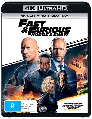 Glen Innes NSW, Fast & Furious - Hobbs & Shaw, Movie, Action/Adventure, Blu Ray