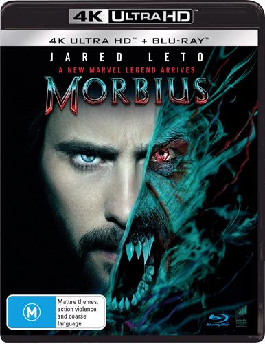 Glen Innes NSW, Morbius, Movie, Action/Adventure, Blu Ray