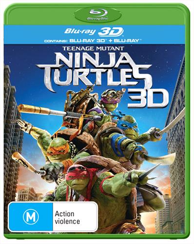 Glen Innes NSW, Teenage Mutant Ninja Turtles, Movie, Action/Adventure, Blu Ray