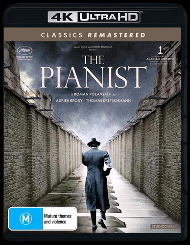 Glen Innes NSW, Pianist, The, Movie, Drama, Blu Ray