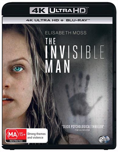 Glen Innes NSW, Invisible Man, The, Movie, Thriller, Blu Ray