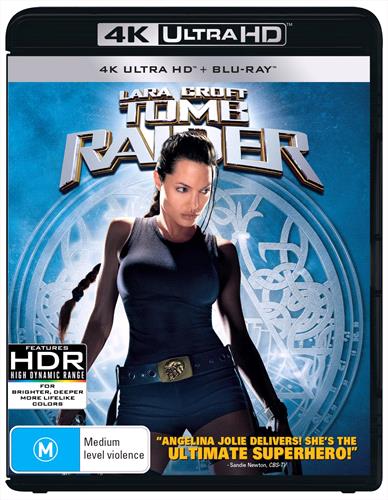 Glen Innes NSW, Lara Croft Tomb Raider, Movie, Action/Adventure, Blu Ray