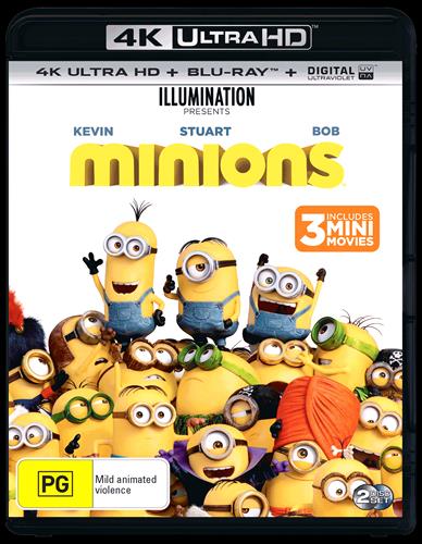 Glen Innes NSW, Minions, Movie, Comedy, Blu Ray