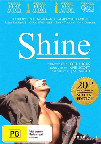Glen Innes NSW,Shine,Movie,Drama,DVD